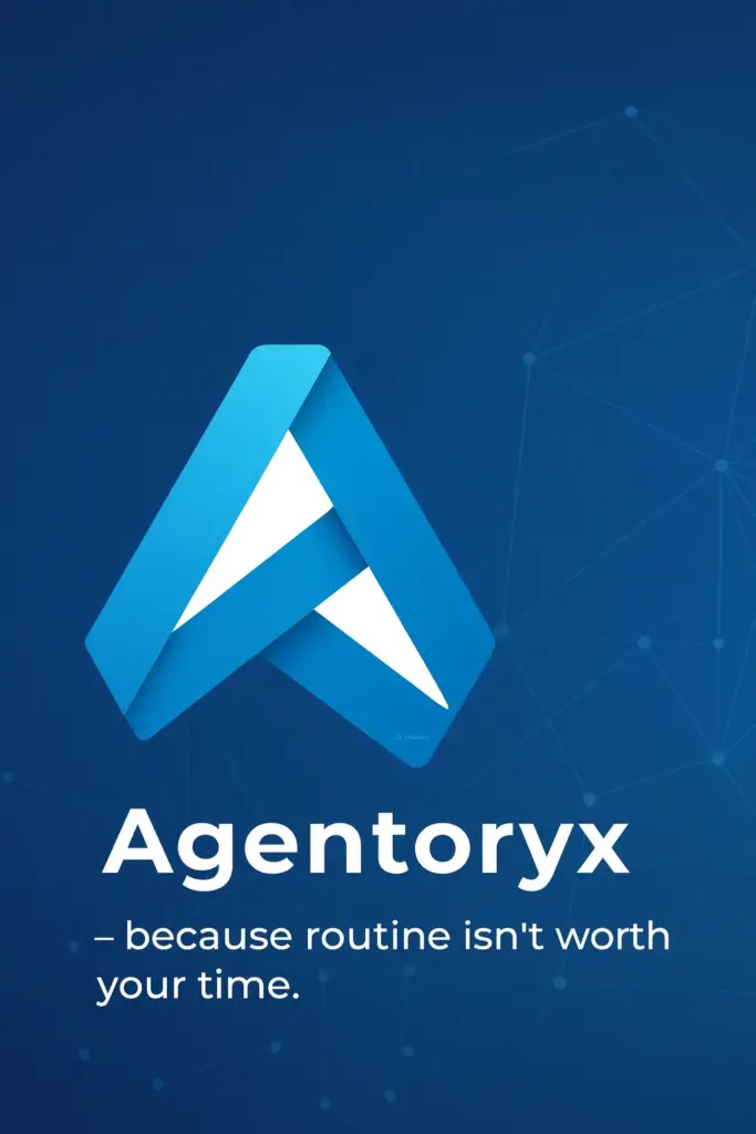 Agentoryx ad creative visual story post Agentoryx 16